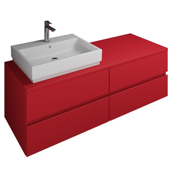 Burgbad Waschtischunterschrank passend zu Grohe Cube(WWGU140)PG2