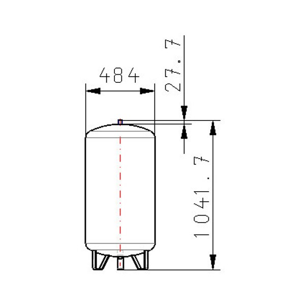 Contra-Flex 150/2,5 Membranausdehnungsgefäß, Heizung