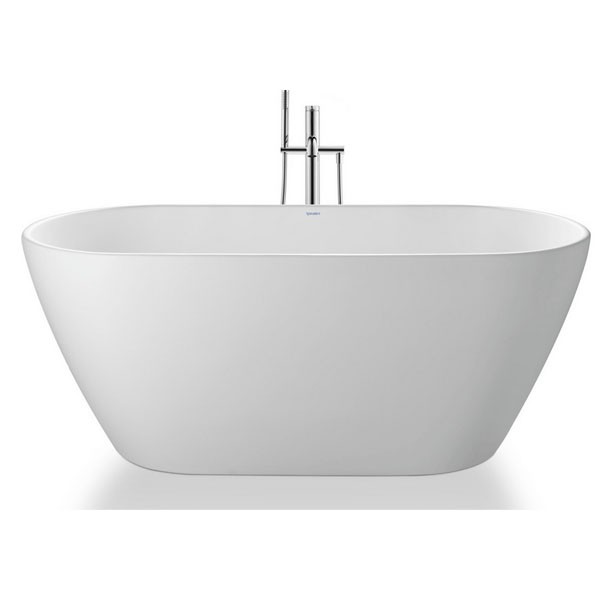 DU Badewanne D-Neo 1600x750mm, freist. m.nahtl. Verkleidung, ohne Überlauf