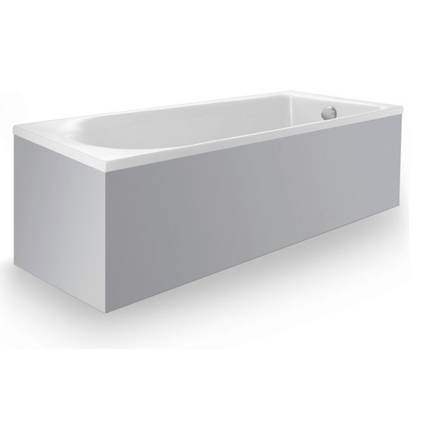 DU Badewanne D-Neo 1700x750mm, weiß, Einbauversion, 1 Rückenschräge