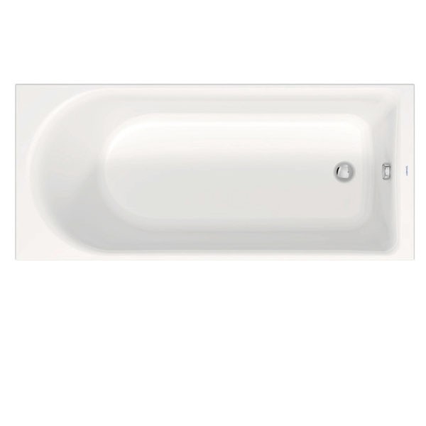 DU Badewanne D-Neo 1800x800mm, weiß, Einbauversion, 1 Rückenschräge