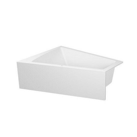 DU Badewanne Paiova 1700x1300mm Ecke links, mit Acrylverkleidung, weiß