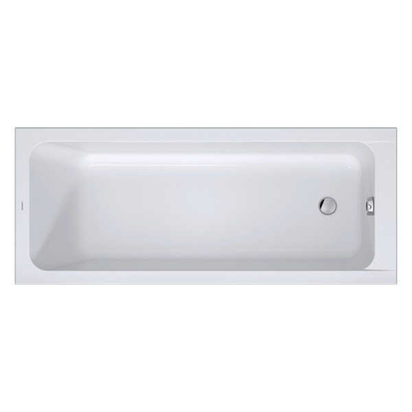 Duravit D-Code 2.0 Badewanne 1700x700mm Einbauversion Innentiefe 450mm reduzierte Randhöhe von 25mm Weiß 700670000000000