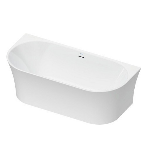 DU DuraSenja Badewanne,Oval,1700x800x585mm,Vw.,ws,Acr