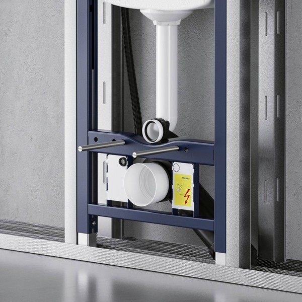 DU DuraSystem Instalationssystem mech. f. Trockenbau für WC