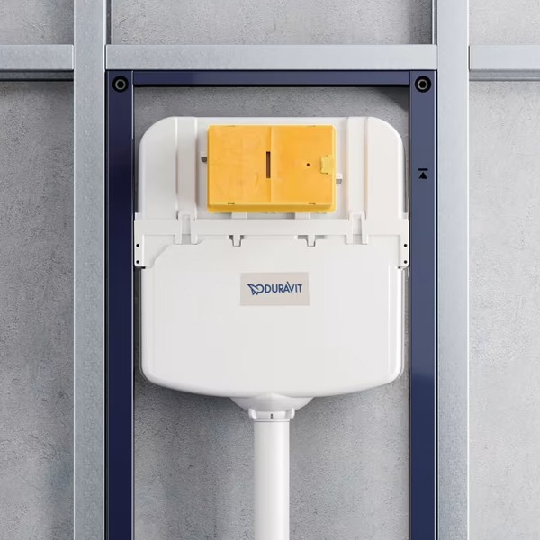 DU DuraSyst. für WWC, Basic,Trockenbau Höhe 1150,Spülbed.mechanisch Vorne