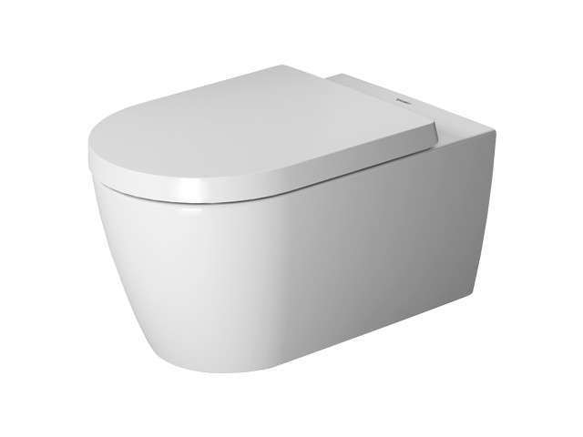 DU WWC-Set ME by STARCK,rimless,Durafix TS,weiß,inkl.WC-Sitz m.Absenkautomatik