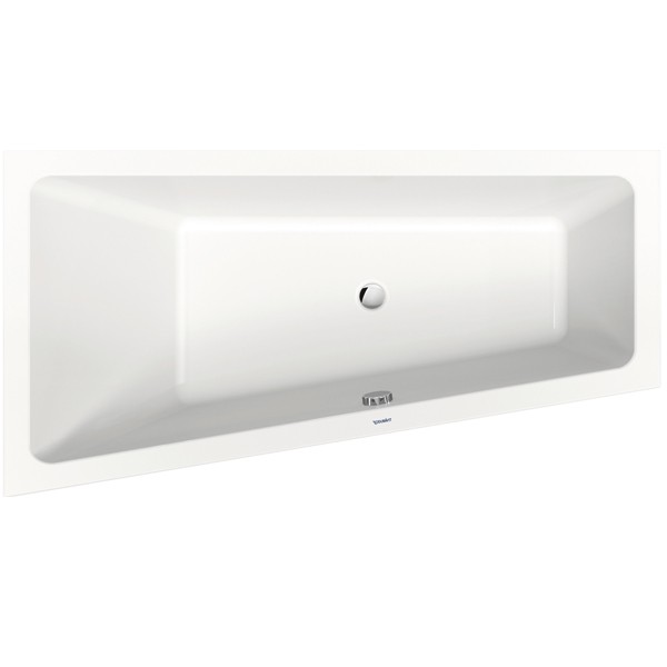 Duravit No 1 links 1600x850 Acryl Trapez Badewanne weiß 700506000000000