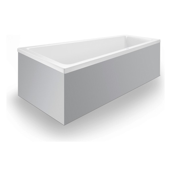 Duravit No 1 links 1600x850 Acryl Trapez Badewanne weiß 700506000000000