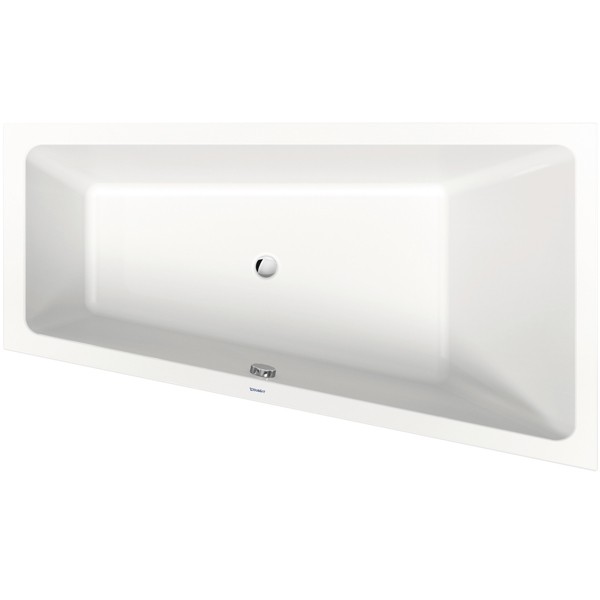 Duravit No 1 rechts 1700x1000 Acryl Trapez Badewanne weiß 700509000000000
