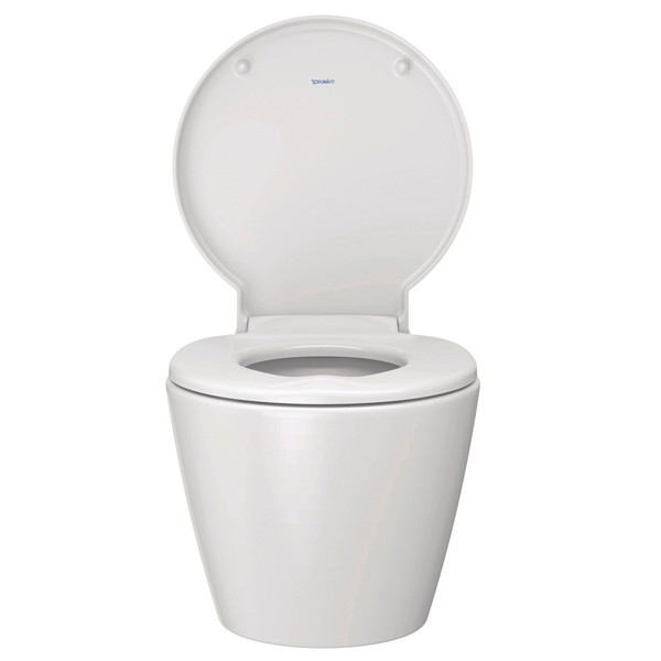 DU Wand-WC Starck 1 575 mm Tiefspüler, Durafix, weiß WonderGliss