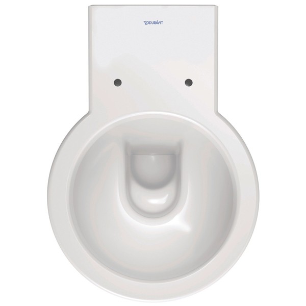 DU Wand-WC Starck 1 575 mm Tiefspüler, Durafix, weiß WonderGliss