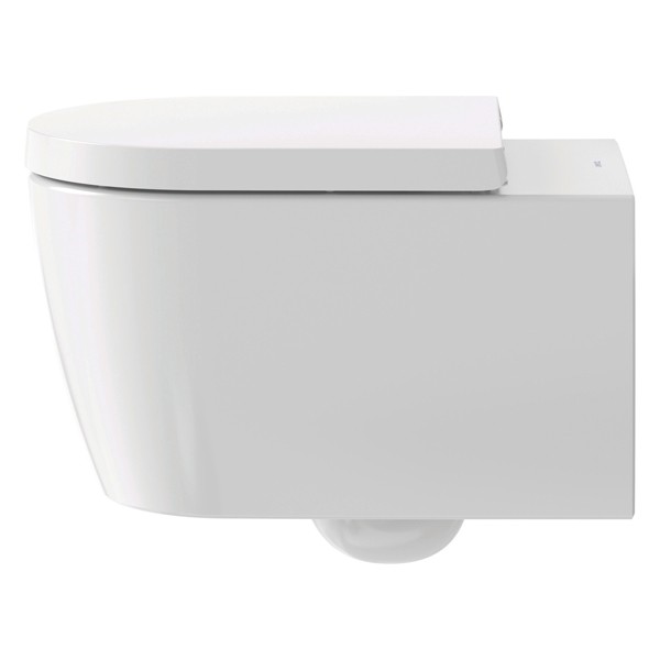 DU Wand-WC ME by Starck 570 mm Tiefspüle r, Durafix, weiß,Durashield