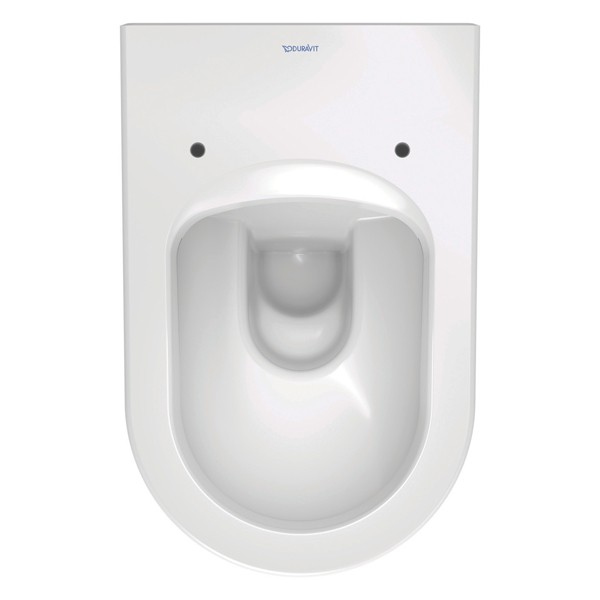 DU Wand-WC ME by Starck 570 mm Tiefspüle r, Durafix, weiß,Durashield