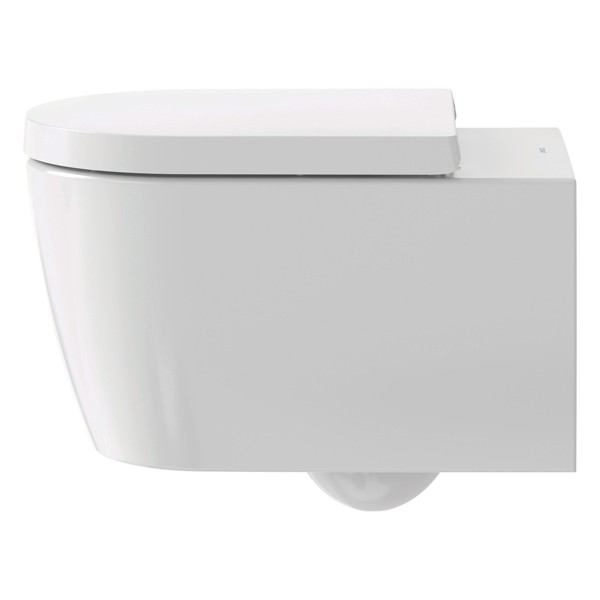 DU Wand-WC ME by Starck 570 mm Tiefspüle r, rimless, Durafix, weiß,DS