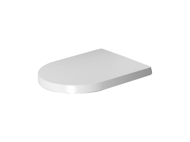 Duravit Wand WC-Set ME by STARCK, Rimless,Durafix TS, weiß, inkl. WC-Sitz mit Absenkautom.