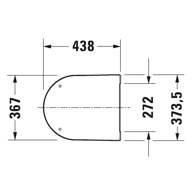 Duravit WC-Sitz ME by Starck Compact mit Absenkautom.,Scharniere edelstahl,weiß