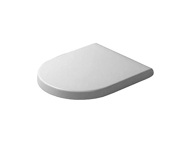 DU WWC-Set Starck 3, rimless, Durafix TS,weiß, inkl.WC-Sitz m.Absenkautomatik