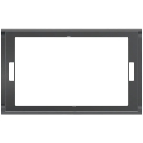 Geberit Sigma70 Abdeckrahmen schwarzchrom