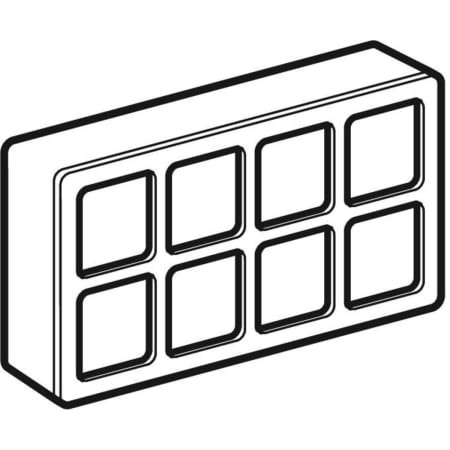 Geberit Aktivkohlefilter Typ 1 (DuoFresh)