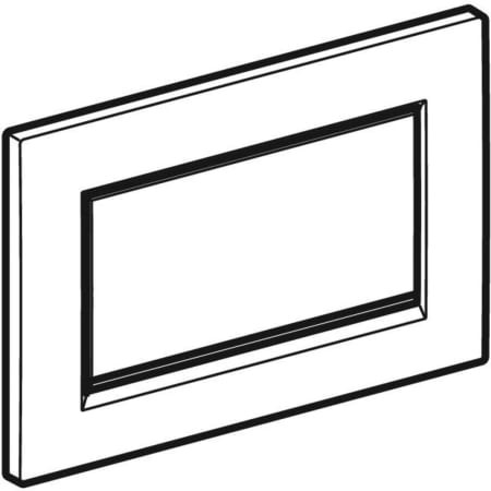 Geberit Betätigungsplatte Sigma30, für Spül-Stopp-Spülung, vergoldet