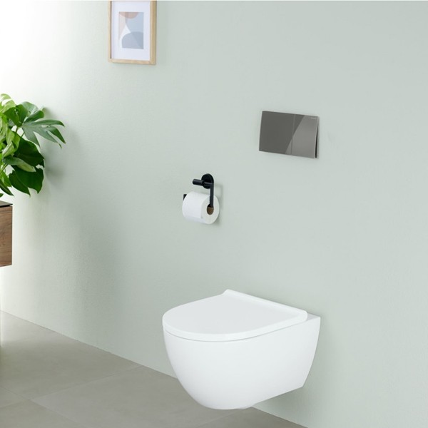 GEBERIT Sigma70 Betätigungsplatte, für 2-Mengen-Spülung, Glas Lava