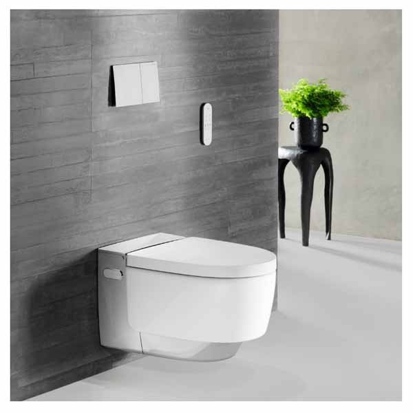 Geberit Sigma70 BetPl., für 2-Mengen-Spülung Glas weiß