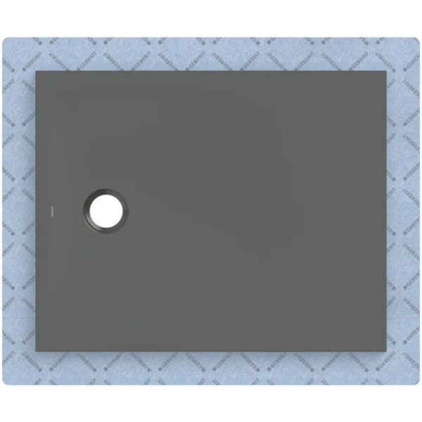 GEBERIT CleanFloor30 Duschfläche 1000 x 800 x 35 mm integriert, mit Dichtvlies, Mittelablauf, verschiedene Farben und Montagezubehör zur Auswahl