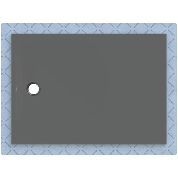 GEBERIT CleanFloor30 Duschfläche 1400 x 1000 x 35 mm integriert, mit Dichtvlies, Mittelablauf, verschiedene Farben und Montagezubehör zur Auswahl
