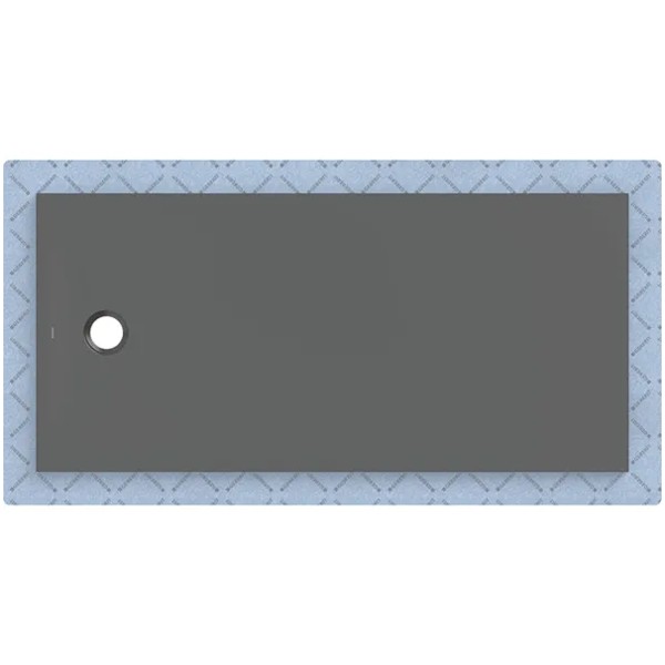 GEBERIT CleanFloor30 Duschfläche 1700 x 800 x 35 mm integriert, mit Dichtvlies, Mittelablauf, verschiedene Farben und Montagezubehör zur Auswahl