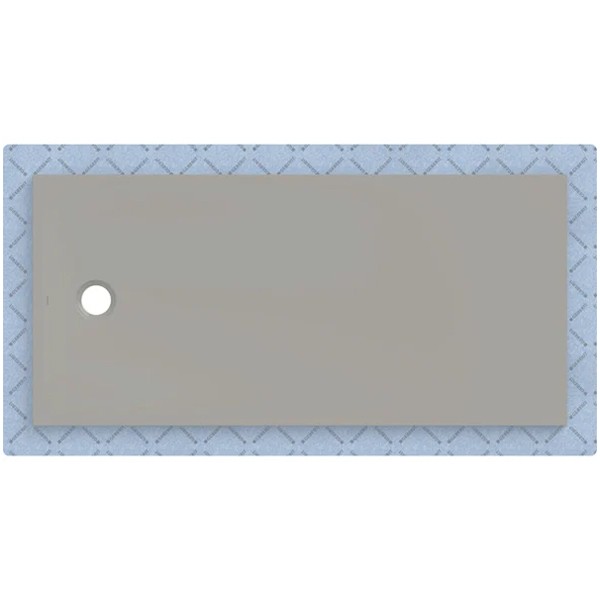 GEBERIT CleanFloor30 Duschfläche 1700 x 900 x 35 mm integriert, mit Dichtvlies, Mittelablauf, verschiedene Farben und Montagezubehör zur Auswahl