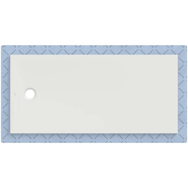 GEBERIT CleanFloor30 Duschfläche 1800 x 900 x 35 mm integriert, mit Dichtvlies, Mittelablauf, verschiedene Farben und Montagezubehör zur Auswahl