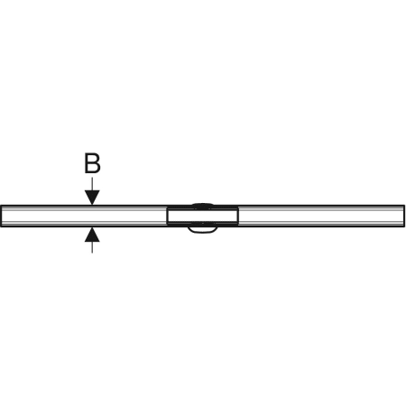GE Duschrinne CleanLine60, M 30-130 cm  