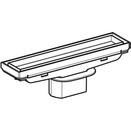GE Geberit Duschrinne CleanLine befliesbar