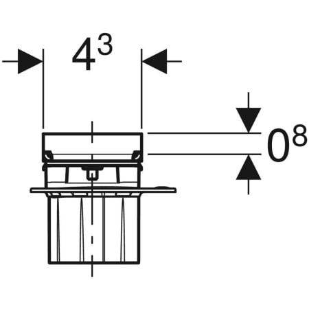 GE Geberit Duschrinne CleanLine befliesbar