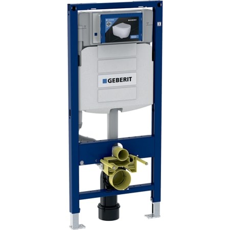 Geberit Duofix Element für WWC, 112 cm mit Sigma UP-SPK 12 cm, E-/K-Anschl.Dose