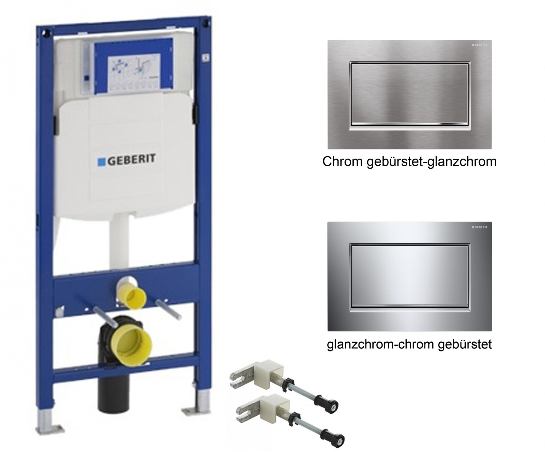 Geberit  Duofix Element Set für Wand WC, Bauhöhe 112 cm UP320 111300005 