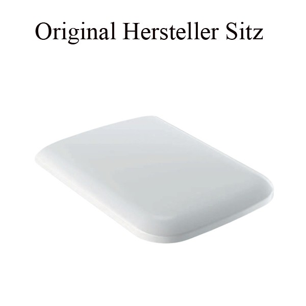 Geberit iCon Square Spülrandloses, wandhängendes Tiefspül-WC 201950000