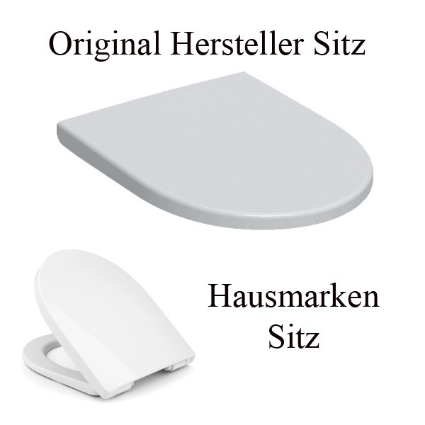 Geberit iCon wandhängendes Tiefspül-WC verkürzt mit KeraTect Beschichtung, weiß 503048008