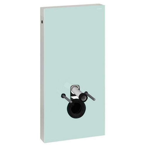 Geberit Monolith Sanitärmodul für Wand-WC 101 cm Glas mint