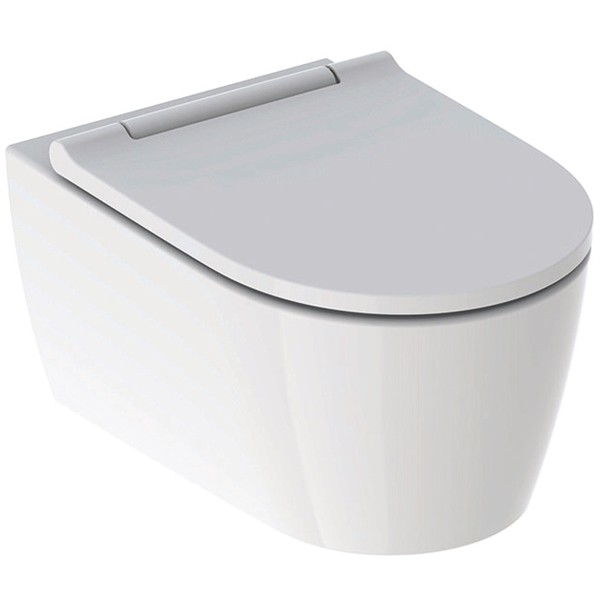 Geberit ONE Set Wand-WC mit WC-Sitz und KeraTect weiß/weiß 500201011