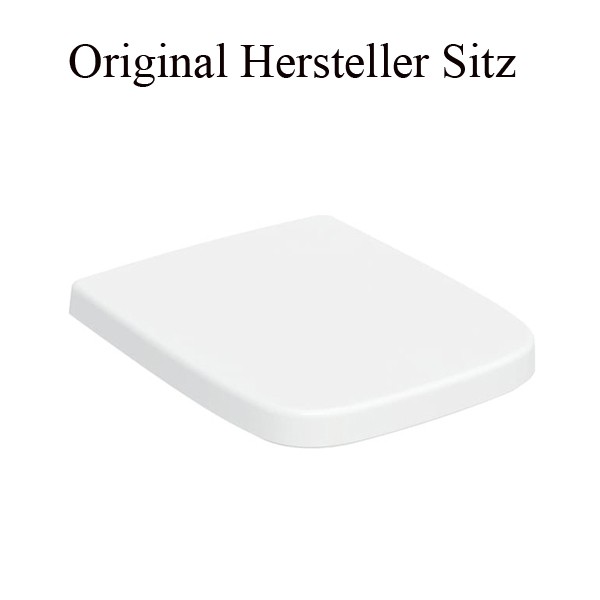 Geberit Renova Plan spülrandloses, wandhängendes Tiefspül-WC 202170000