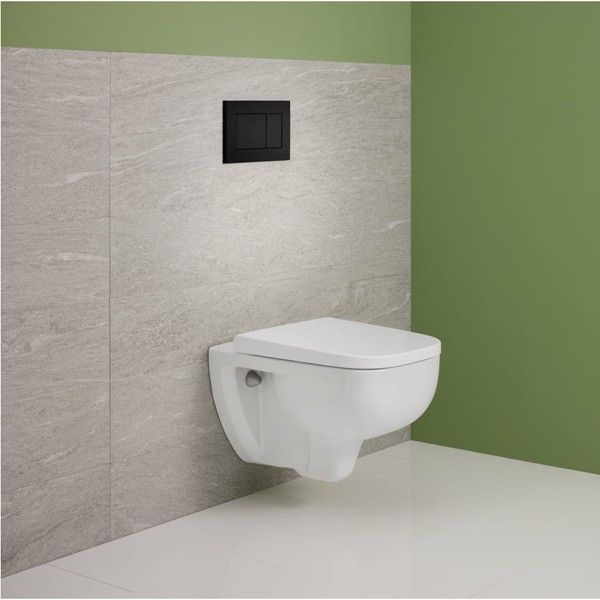 Geberit Renova Plan Wand-WC-Tiefspüler TurboFlush, T:54cm, weiß 503152001