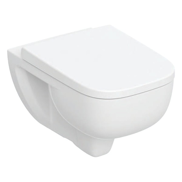 Geberit Renova Plan Wand-WC-Tiefspüler TurboFlush, T:54cm, weiß, KeraTect 503152008
