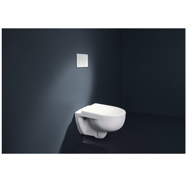Geberit Renova Set WWC, Tiefsp., TurboFlush, m. WC-Sitz, T:54cm, weiß