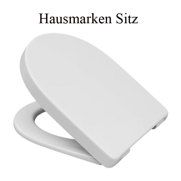 Geberit Renova Wand-WC-Tiefspüler, teilgeschlossen TurboFlush, T:53cm, weiß 503156001