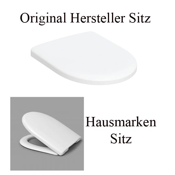 Geberit Renova wandhängendes Tiefspül-WC, weiß 503061001