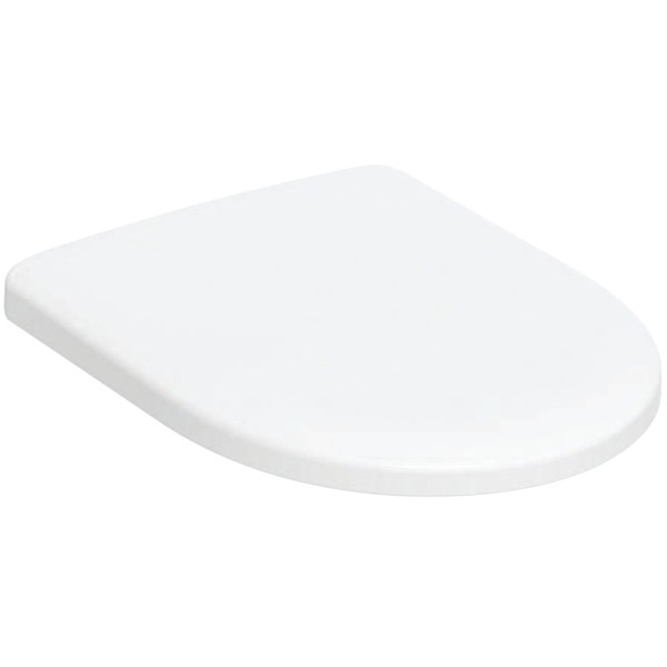 Geberit Renova WC-Sitz, Befestigung von oben mit Absenkautomatik, Quick Release, weiß