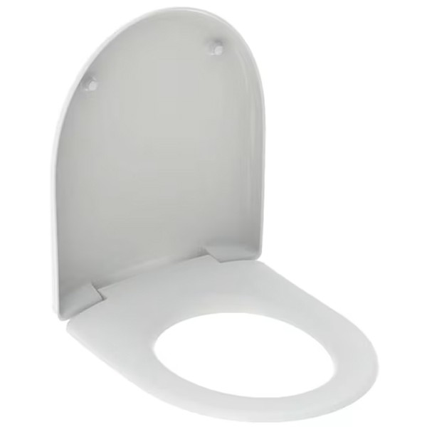 Geberit WC-Sitz Renova Nr.1 573010 weiß(alpin) Scharniere Edelstahl DIN
