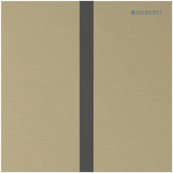 Geberit Typ 40 UR-Strg. m. elektron. Sp-Ausl. Netz.-Betr., Square, ms-farben gebü./Etc